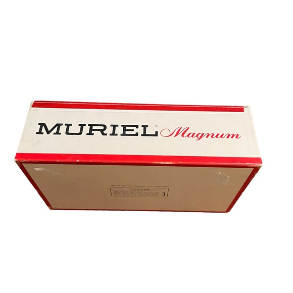 Vintage MURIEL Cigars Magnum Cigar Box-10 Cent Each 9.5" x 5.25" x 3.25" approx - Picture 10 of 16